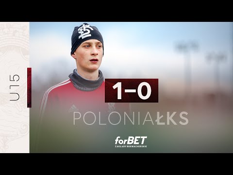 CLJ U15: Polonia Warszawa - ŁKS Łódź 1:0 | SKRÓT MECZU