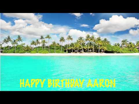 Aaron Beach Playa - English Pronunciation