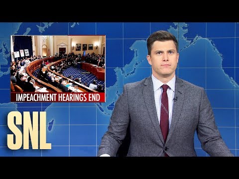Weekend Update: End of Impeachment Hearings - SNL