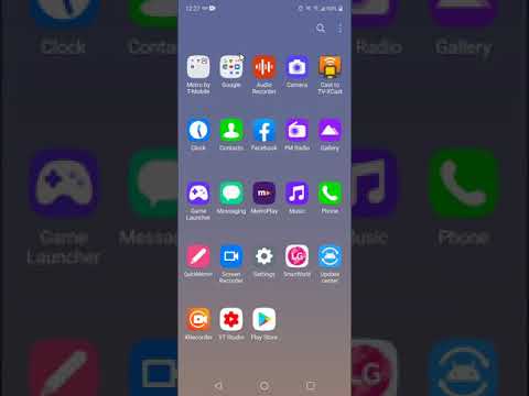 LG Stylo 6 App Drawer - How to get back