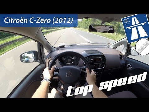 Citroën C-Zero (2012) - POV Top Speed Drive