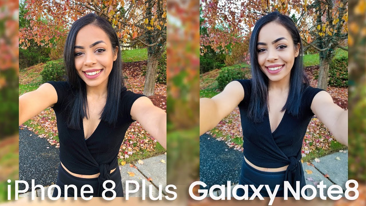 iPhone 8 Plus Camera vs Samsung Galaxy Note 8!
