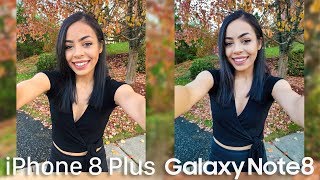 iPhone 8 Plus Camera vs Samsung Galaxy Note 8!