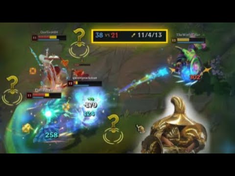 Waveclearing enemies on support (AP Bard Moment)