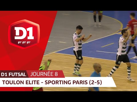 J8 : Toulon Elite Futsal  - Paris Sporting Club (2-5)