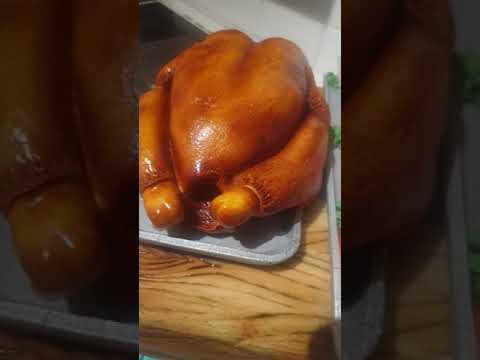 Roast chicken butchers cake