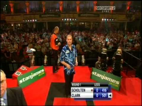 Matchplay 2008 - Rd 1 - Matt Clark v Roland Scholten pt. 1