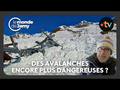 Réchauffement climatique : la montagne s’effondre sous nos yeux - Le monde de Jamy
