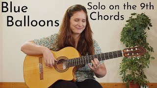 Blue Balloons - Guitar solo on the 9th Chords (with TAB)
