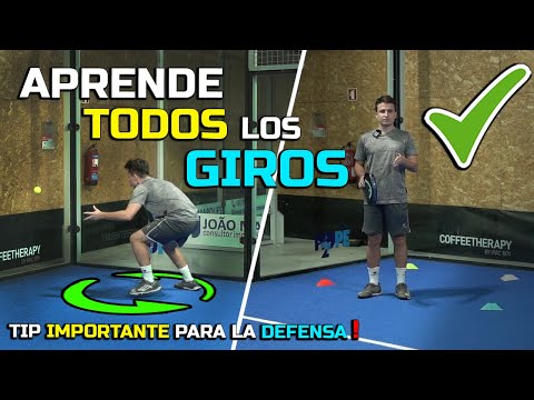 CÓMO hacer los GIROS en la DEFENSA? 🔁 TUTORIAL de PADEL 📄 Adan Ponce | Alto Padel