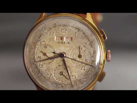 Landeron 48 Triple Calendario I Funcionamiento del Cronógrafo