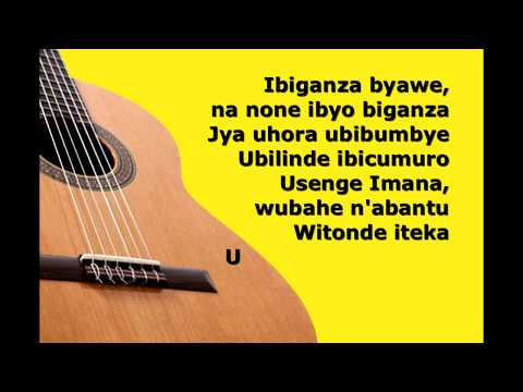 JEAN Baptiste byumvuhore - Ibiganza byera de! (Lyrics ) - Extrait du  Volume XI "Rugerofatizo"