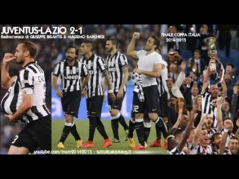 JUVENTUS-LAZIO 2-1 - Radiocronaca di Giuseppe Bisantis e Massimo Barchiesi (20/5/2015) Rai Radio 1