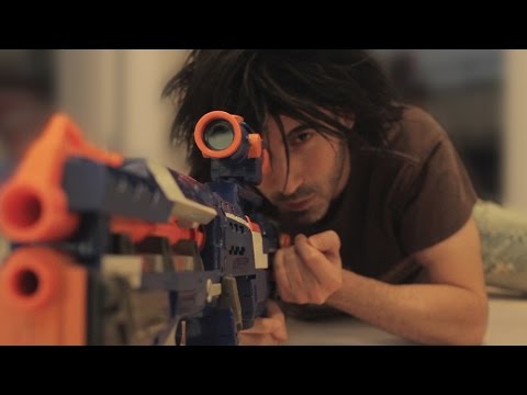 Nerf WAR! SNIPER vs SNIPER Battle!