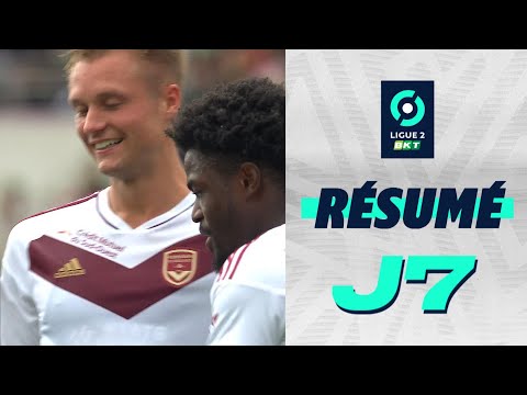 Résumé 7ème journée - Ligue 2 BKT /2022-2023
