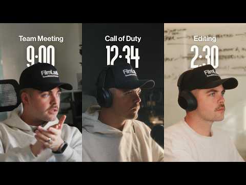 a REAL day in the life at a video production studio