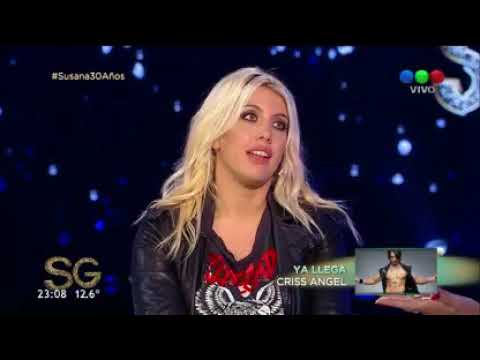 Wanda Nara explicó la infidelidad de Maxi López y lo comparó con Mauro Icardi - Susana Giménez 2017