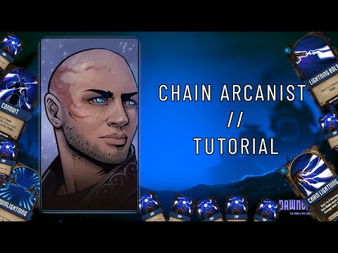 Dawncaster - ⚡️ Arcanist Chain Lightning Playthrough ⚡️ // Normal Difficulty // Beginner Tutorial