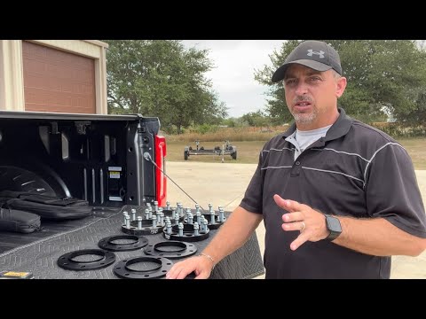 2023 Ford Superduty 3/8” and 1” Hub Centric Bora Wheel Spacers #fordsuperduty