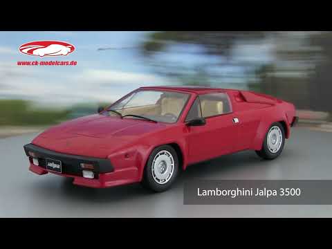 KK-Scale 1:18 Lamborghini Jalpa 3500 year 1982 red