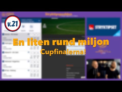 Stryktipspodden v.21 - En liten rund miljon