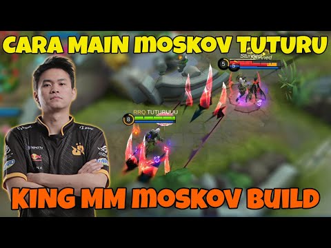 SAKIT !! INI HERO TERFAVORIT TUTURU, CARA MAIN MOSKOV RRQ TUTURU RAJA MM DUNIA BUILD TERBAIK #moskov