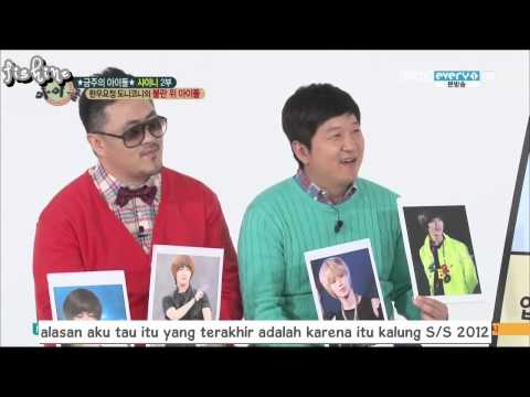 [INDO SUB] 130410 Weekly Idol SHINee EP.2 FULL
