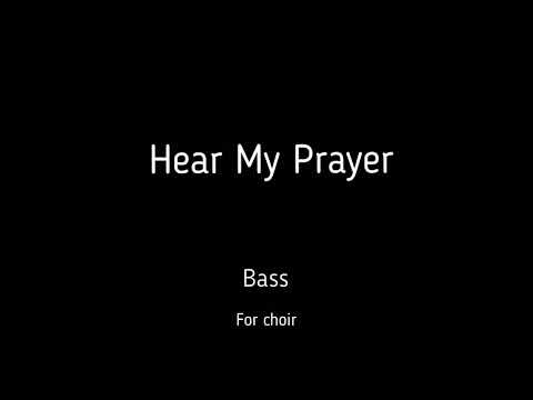 Choir/Chór M. Hogan - Hear My Prayer - Bass + score