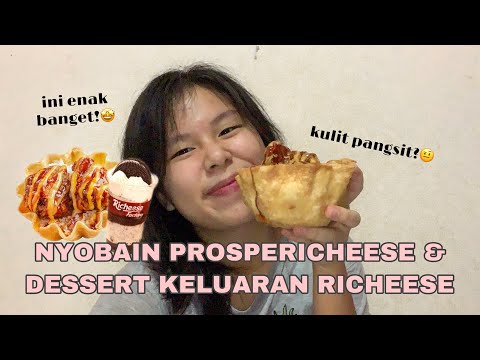 NYOBAIN PROSPERICHEESE & COOKIES N CREAM CAKE IN A CUP by RICHEESE FACTORY!!