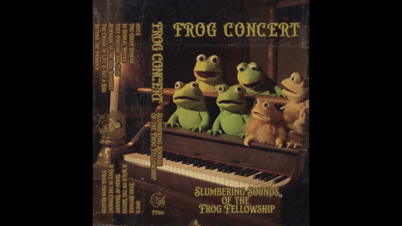 Frog Concert - Slumbering Sounds of the Frog Fellowship (2023) (Comfy Synth, Experimental Synth)
