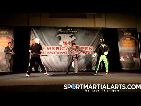 Christina McLaughlin v Charlanne Oka Womens Sparring Grands AKA American Open 2013