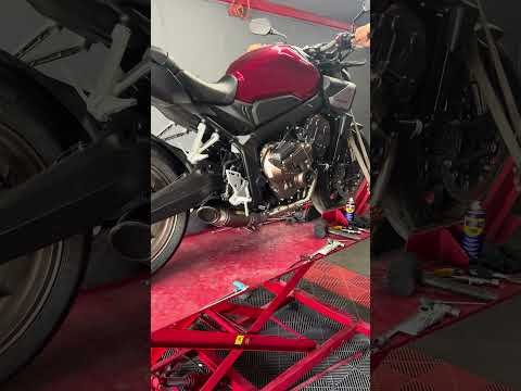 ECU flash after Installing Akrapovic on my 2024 CB650R E-Clutch