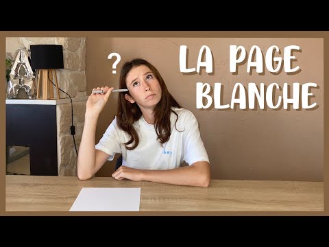 4 astuces anti page blanche !
