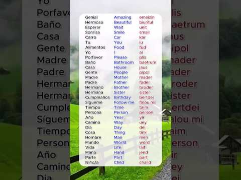 "Essential English Vocabulary to Improve Your Level!" #EnglishVocabulary #LearnEnglish