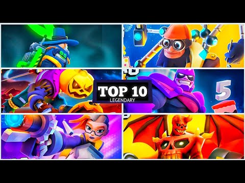 Top 10 Most Powerful Legendary Characters in FRAG Pro Shooter