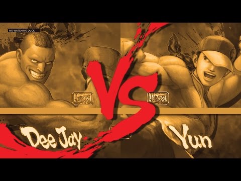YOUKI02 (Deejay) vs LessDeer2 (Yun) USF4 ranked match