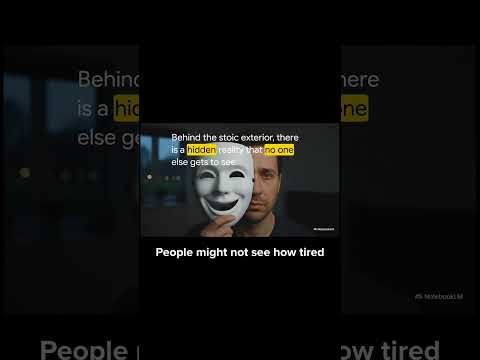 The Silent Weight of Strength #motivation