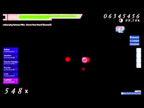 (Cookiezi) Hatsune Miku - Dou Iu Koto Nano!? [Insane!?]