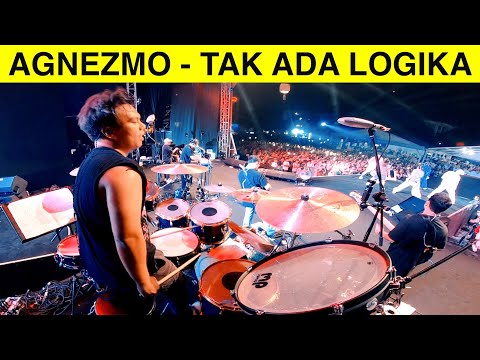 AGNEZMO - TAK ADA LOGIKA (YOIQBALL DRUMCAM LIVE IN PEKANBARU)