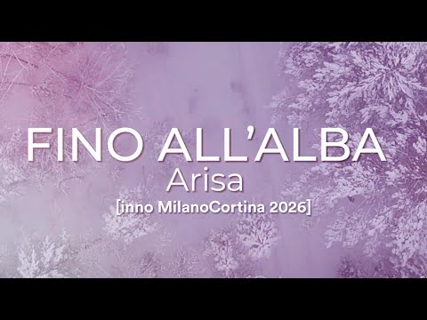 Fino all'alba - Inno ufficiale di MilanoCortina 2026 (Testo)  - Lorenza Vellucci - Lorenzagrafica