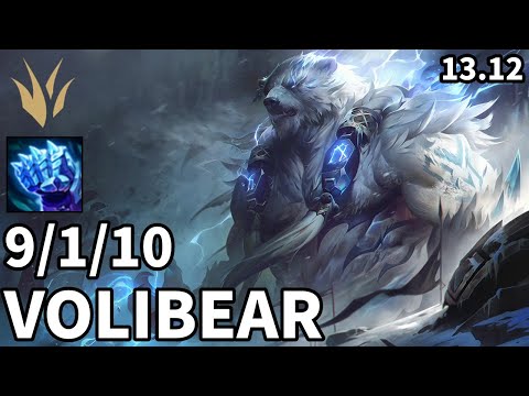 Volibear Jungle vs Nocturne - EUW Master | Patch 13.12