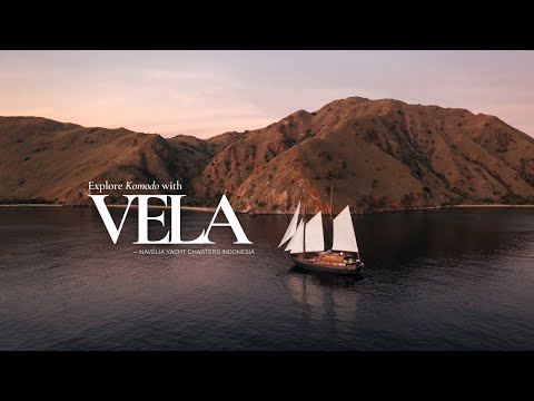 Tour en vídeo de Vela — charter de yate de lujo en Indonesia