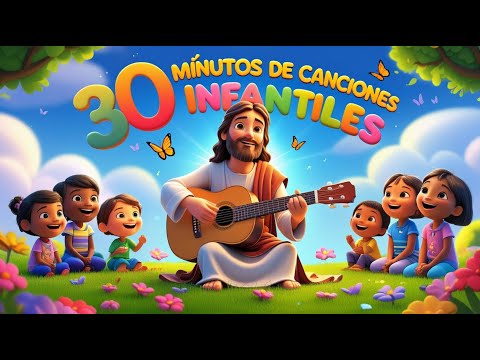 🌈 Canciones Cristianas para Niños Pequeños | Música Infantil que Llena el Corazón de Paz 💖