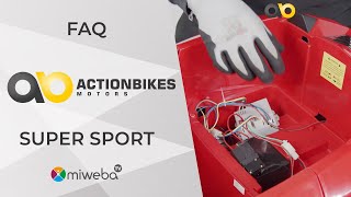 Super Sport Kinder Elektroauto FAQ Video - Sportwagen | Tipps | Hilfe | Actionbikes Motors