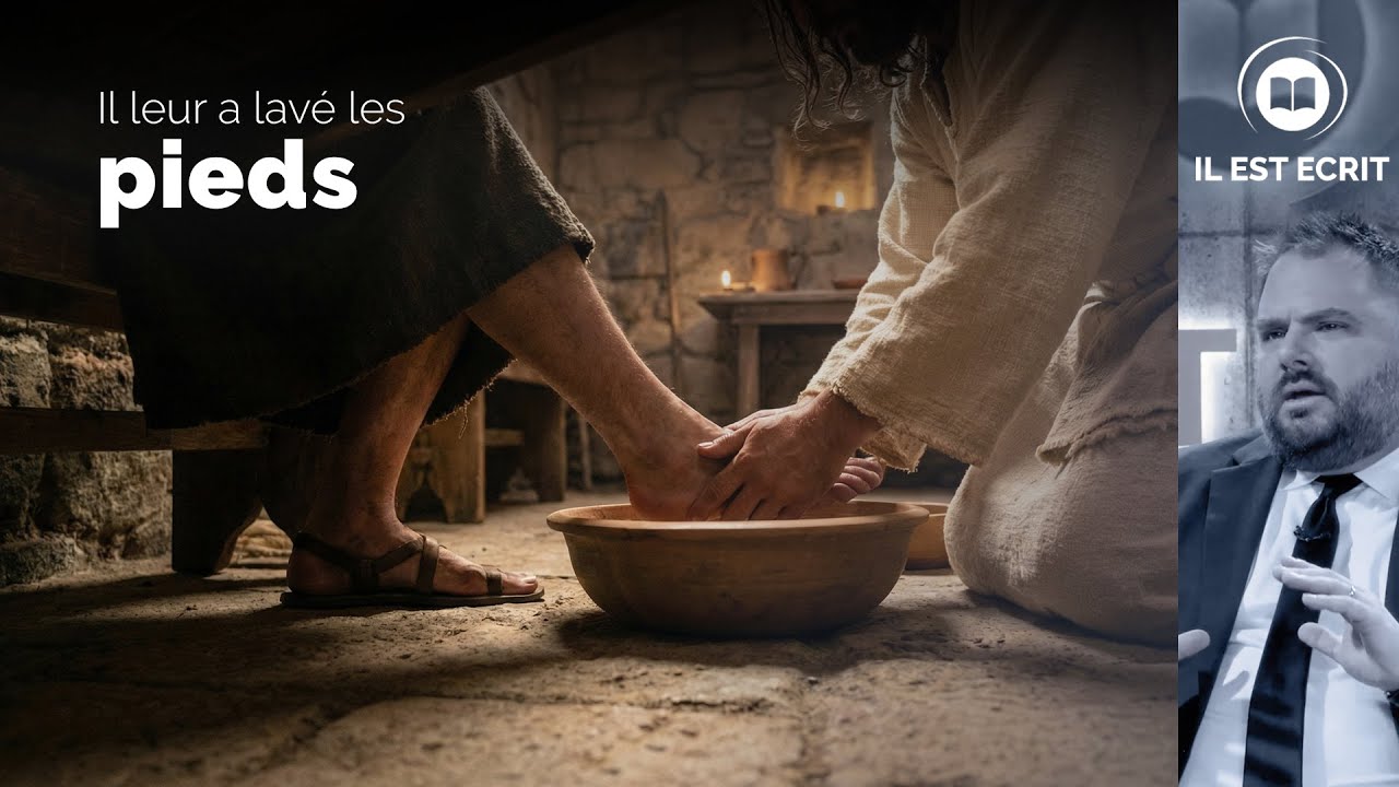 Il leur a lavé les pieds