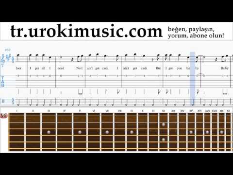 Gitar Nasıl Çalınır Sia - Cheap Thrills Tablatura Bölüm#2 um-i723