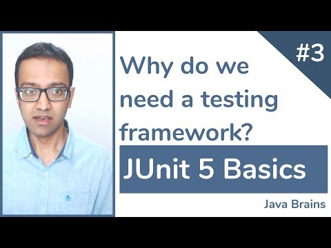 JUnit 5 Basics 3 - Why do we need a testing framework