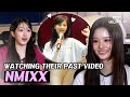 [C.C] NMIXX watching their past video together😂 so cute! #NMIXX