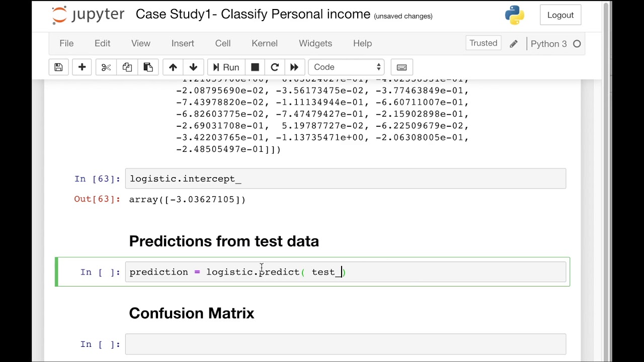 Data Science For Beginners with Python  20 - Case Study 1- Validating Model accuracy