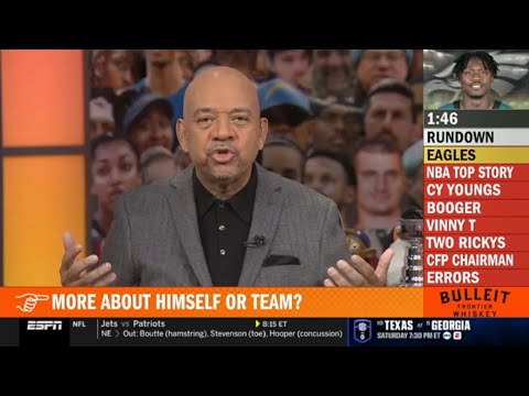 Pardon The Interruption | Wilbon: AJ Brown Explosion! Eagles Star Calls Out Offense on Live TV
